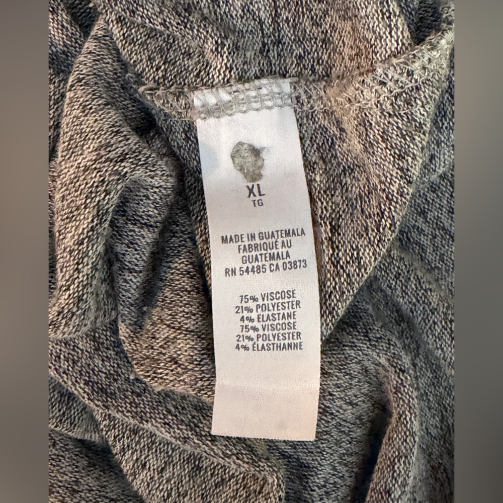 Aerie Women's Oversized Turtleneck Pullover Super Soft Slit Sides Size XL - Picture 7 of 8
